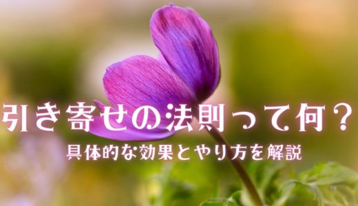 【幸福体質に】引き寄せの法則って何？具体的な効果とやり方を解説 